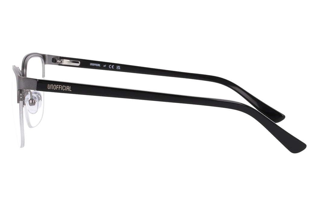 Vista2 - Gafas oftálmicas Unofficial 0UO1197 Hombre Color Gris
