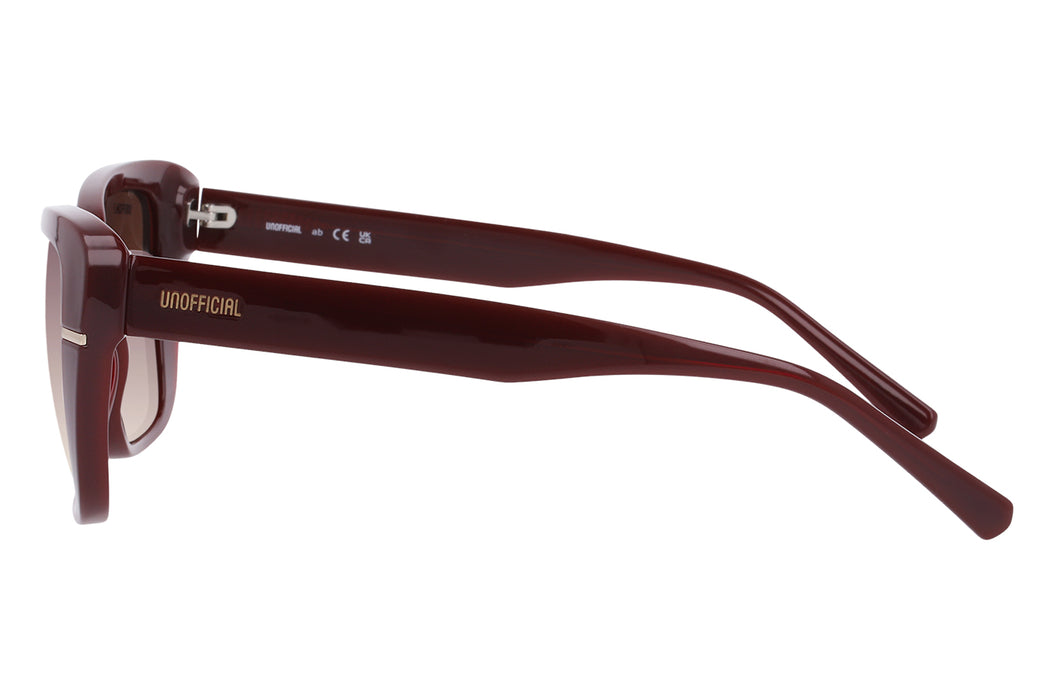 Vista2 - Gafas de Sol Unofficial 0UO6216 Mujer Color Borgoña