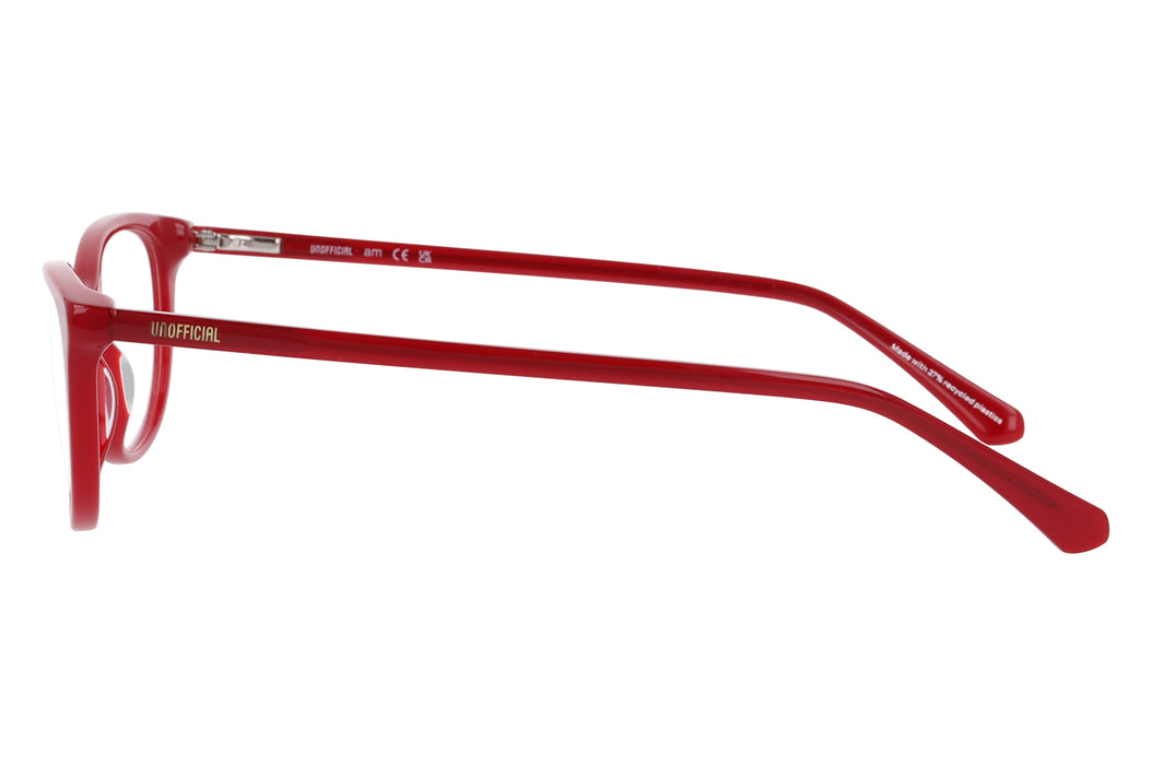 Vista2 - Gafas oftálmicas Unofficial 0UO2221 Mujer Color Borgoña