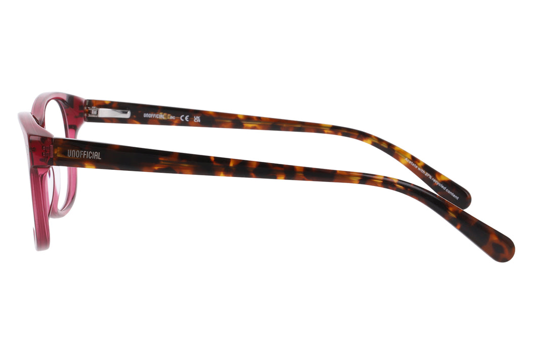 Vista2 - Gafas oftálmicas Unofficial 0UJ2103 Mujer Color Rosado