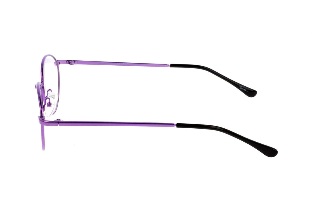 Vista3 - Gafas oftálmicas Seen BP_TOCF10 Mujer Color Violeta / Incluye lentes filtro luz azul violeta