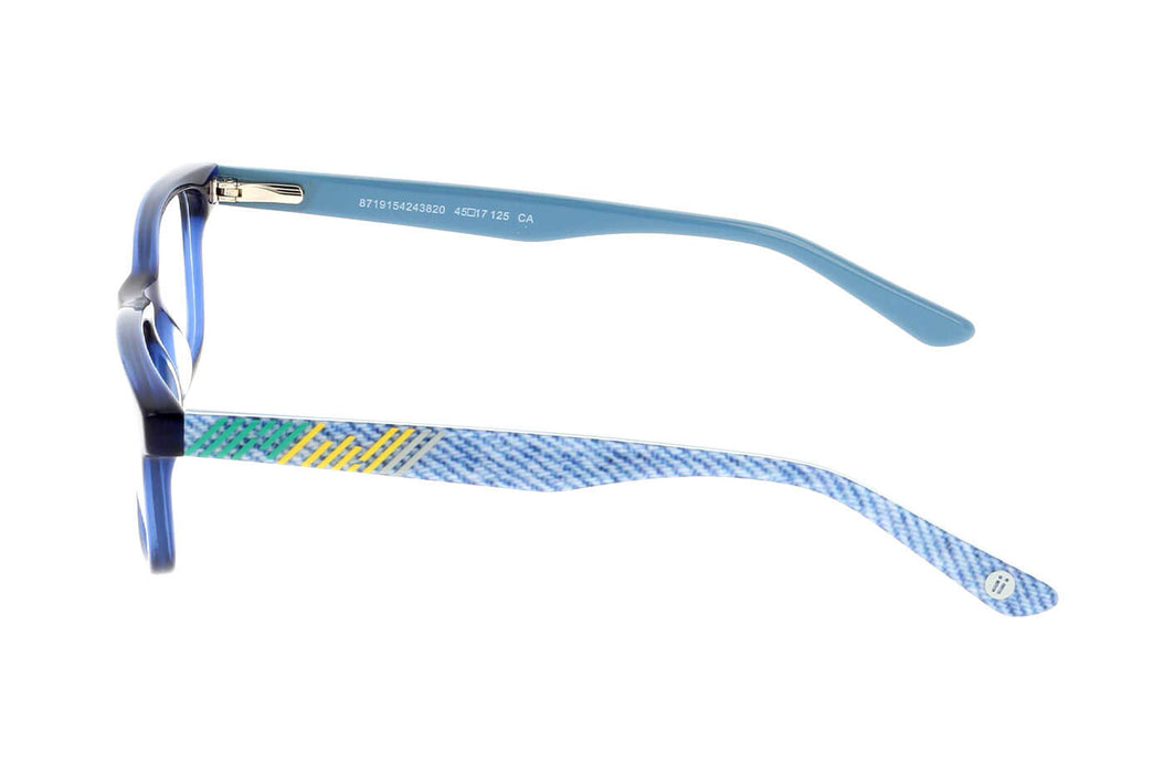 Vista1 - Gafas oftálmicas Twiins BP_FK17 Niños Color Azul / Incluye lentes filtro luz azul violeta