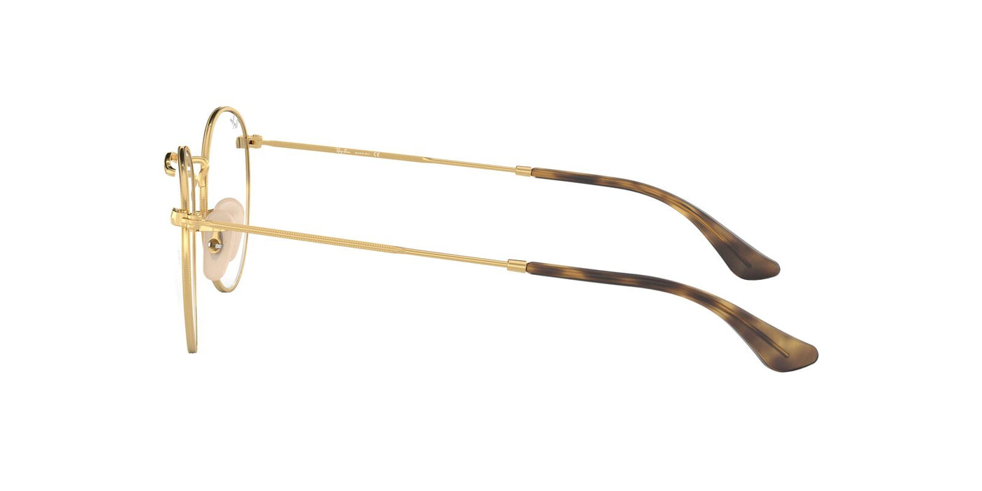 Vista2 - Gafas oftálmicas Ray Ban 0RX3447V Unisex Color Oro