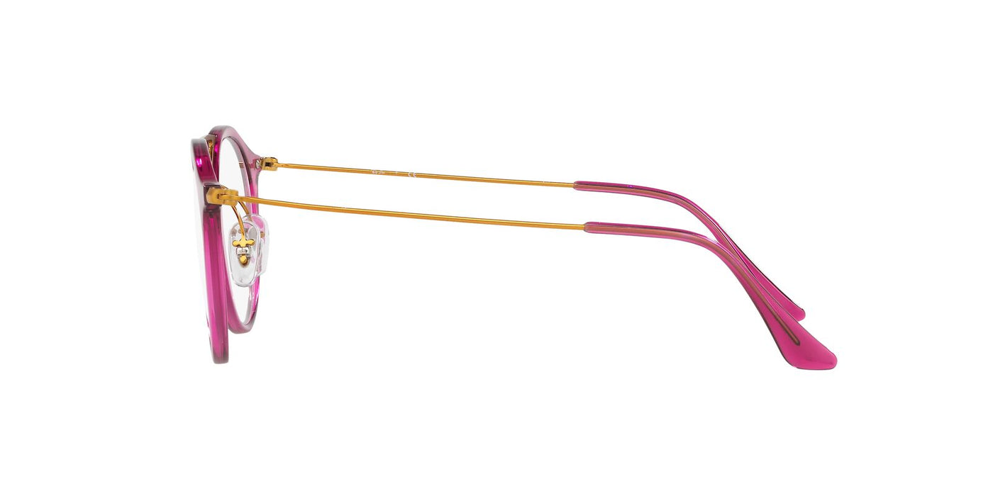 Vista2 - Gafas oftálmicas Ray-Ban 0RX7097 Unisex Color Rosado