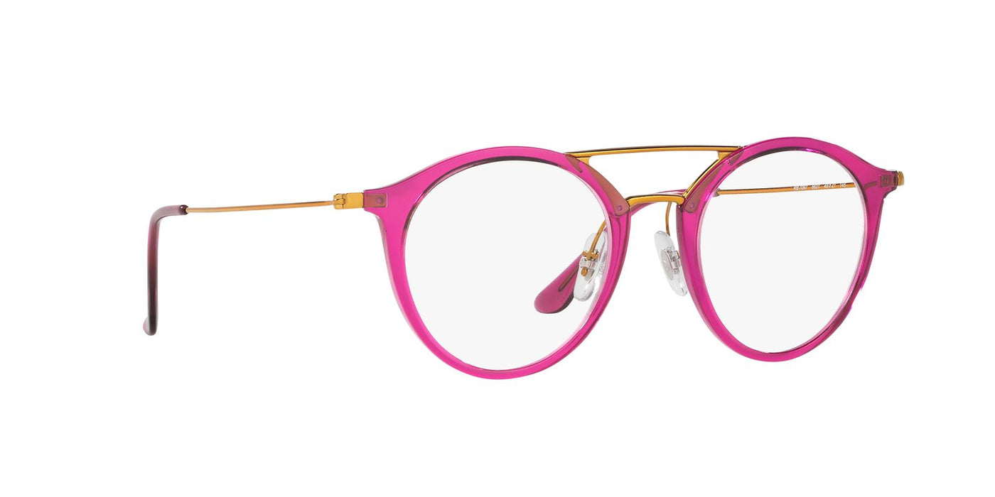 Vista4 - Gafas oftálmicas Ray-Ban 0RX7097 Unisex Color Rosado