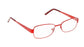 Miniatura3 - Gafas oftálmicas Seen DF01 Mujer Color Rojo