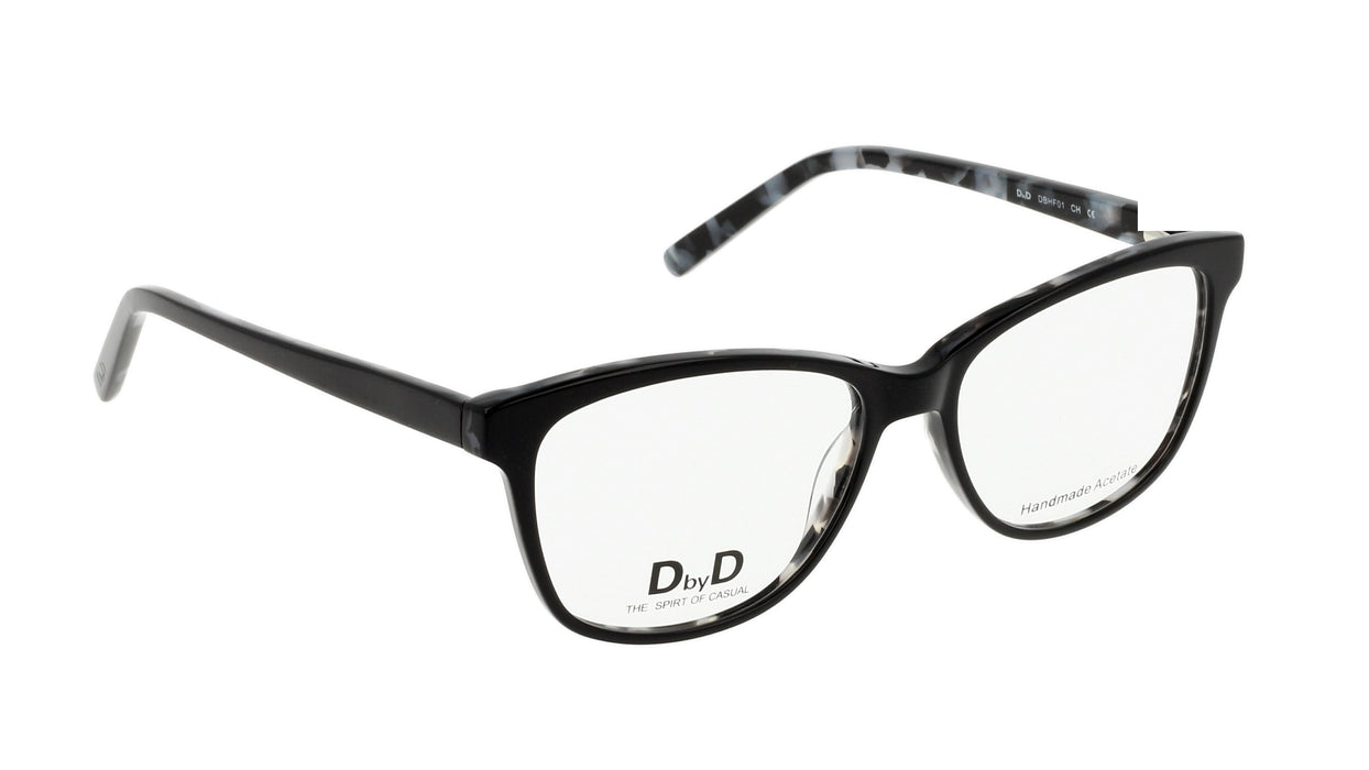 Vista2 - Gafas oftálmicas DbyD HF01 Mujer Color Negro