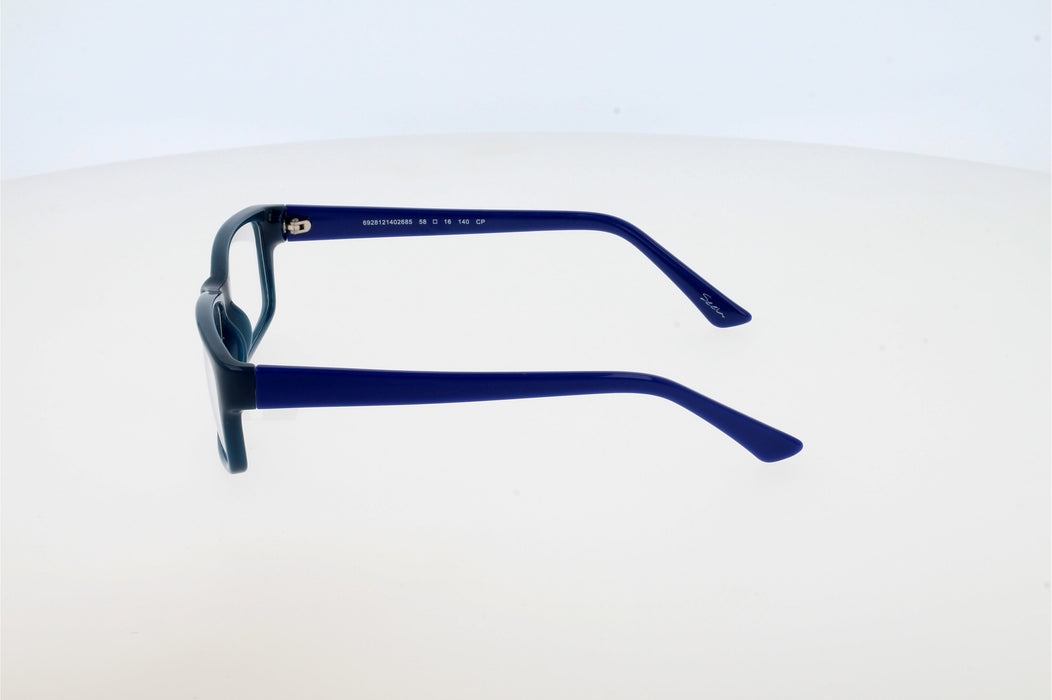 Vista2 - Gafas oftálmicas Seen BP_SNBM08 Hombre Color Azul / Incluye lentes filtro luz azul violeta