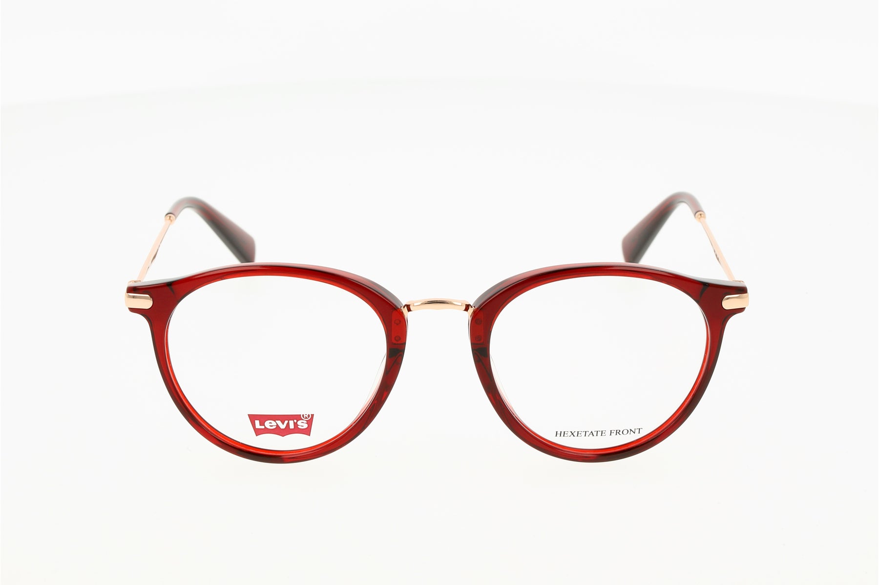 Vista-1 - Gafas oftálmicas Levis LV 5006 Mujer Color Rojo