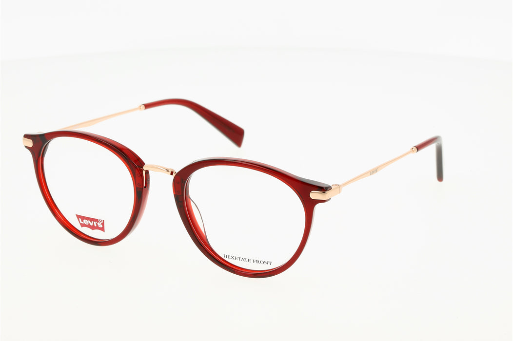 Vista1 - Gafas oftálmicas Levis LV 5006 Mujer Color Rojo
