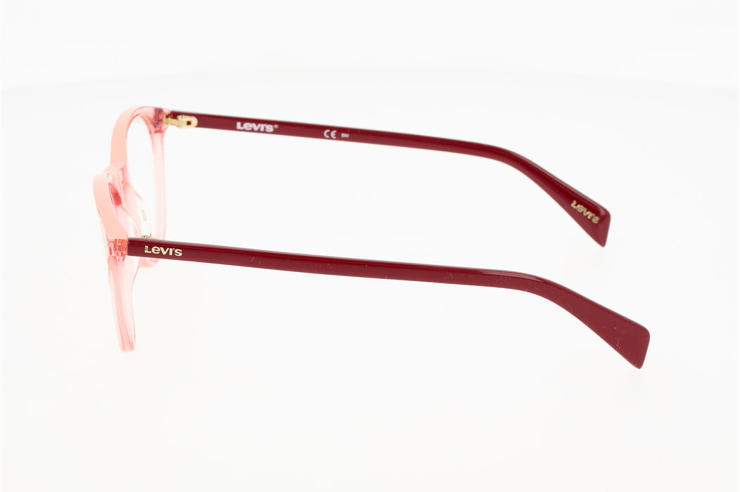 Vista2 - Gafas oftálmicas Levis LV 1005 Mujer Color Rosado