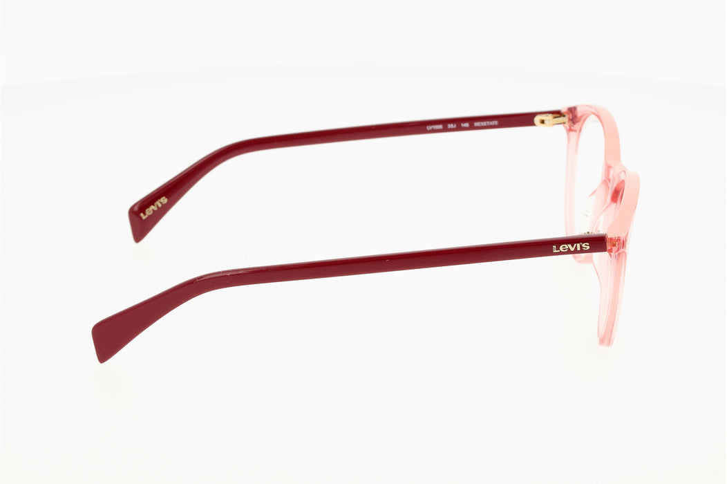 Vista3 - Gafas oftálmicas Levis LV 1005 Mujer Color Rosado