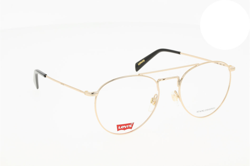 Vista4 - Gafas oftálmicas Levis LV 1006 Mujer Color Oro