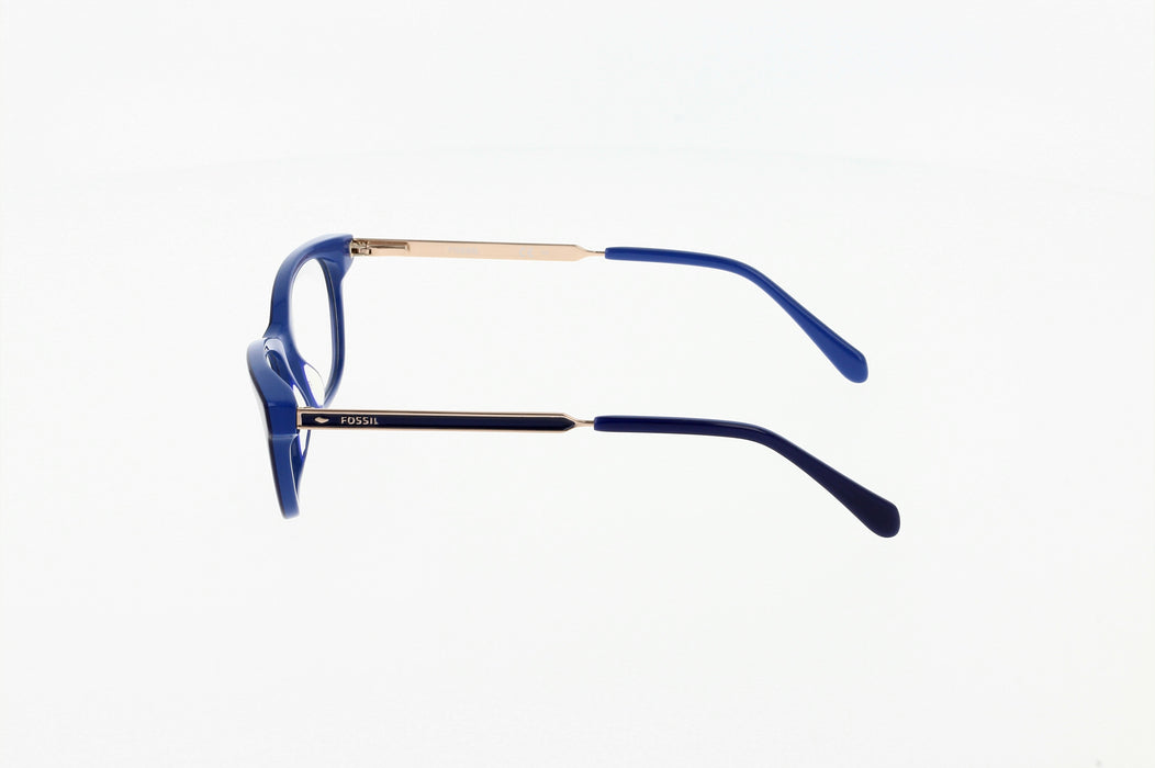 Vista3 - Gafas oftálmicas Fossil FOS 7010 Mujer Color Azul