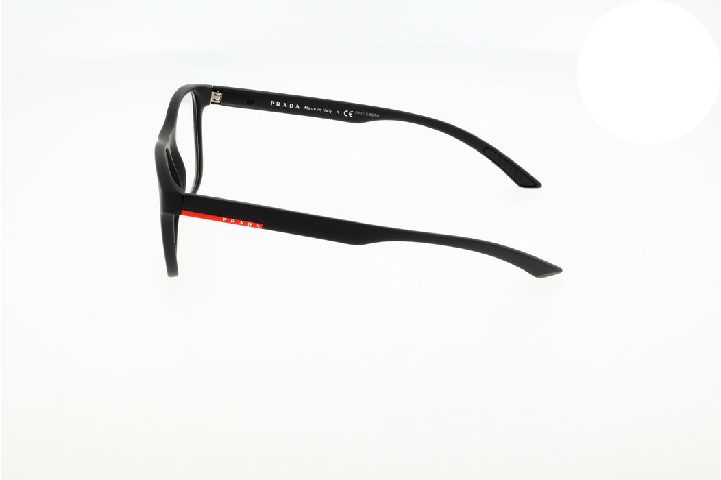 Vista2 - Gafas oftálmicas Prada Linea Rossa PS 08GV Hombre Color Negro