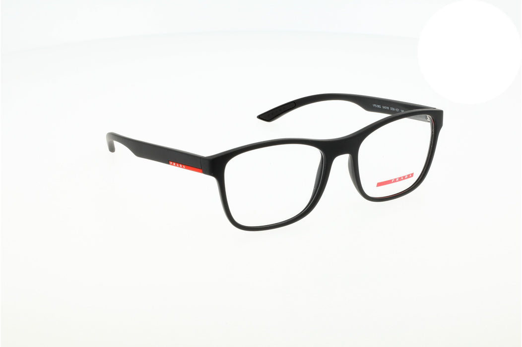 Vista4 - Gafas oftálmicas Prada Linea Rossa PS 08GV Hombre Color Negro