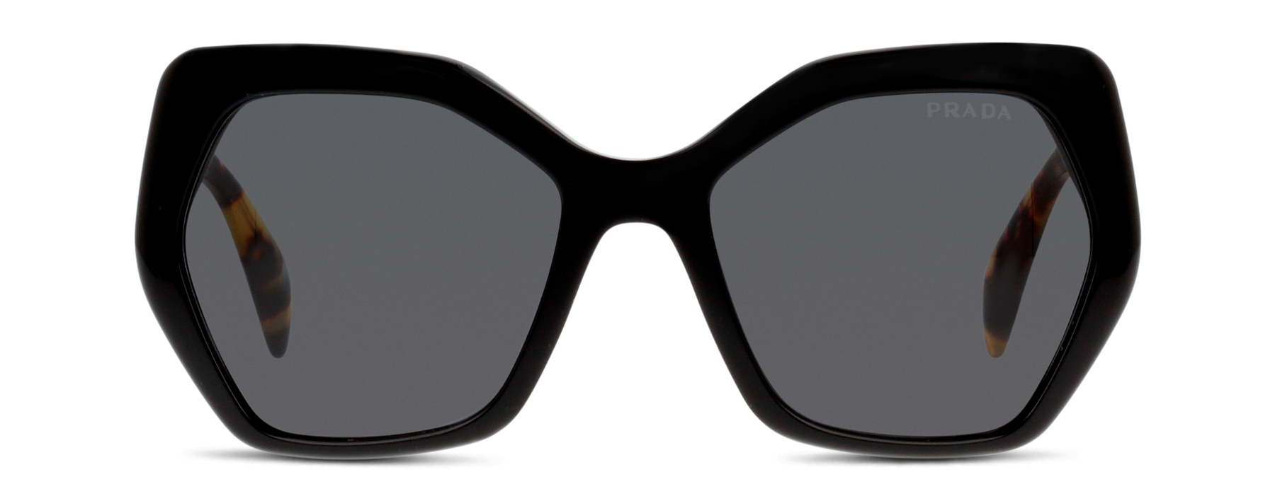 Vista-1 - Gafas de Sol Prada 0PR 16RS Unisex Color Negro