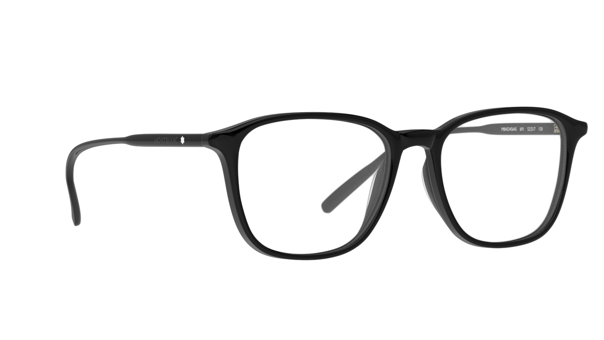 Vista2 - Gafas oftálmicas Montblanc MB0085O Hombre Color Negro