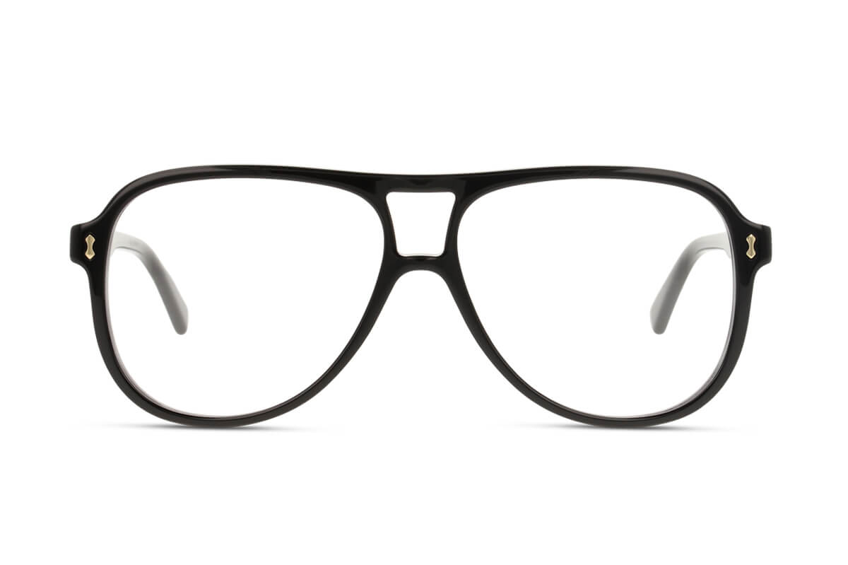 Vista-1 - Gafas oftálmicas Gucci GG1044O Hombre Color Negro