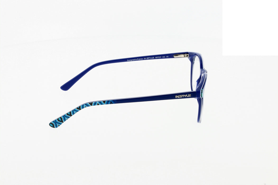 Vista3 - Gafas oftálmicas In Style FF27 Mujer Color Azul