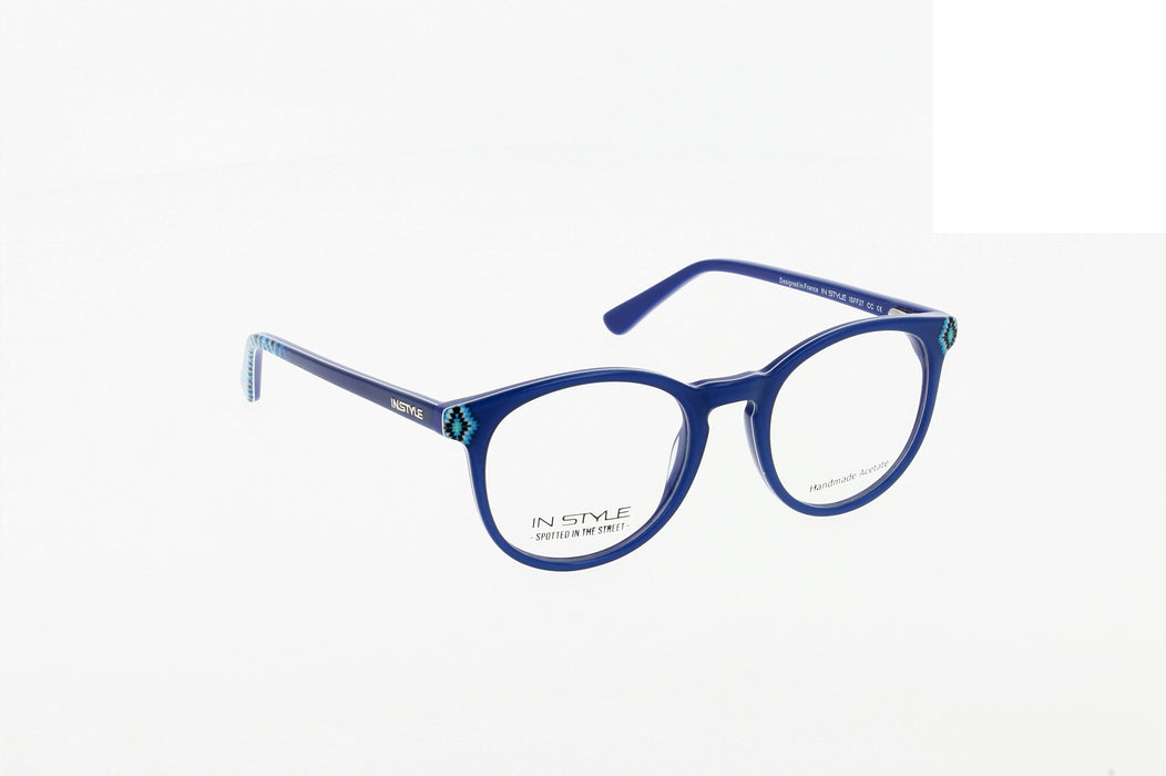 Vista4 - Gafas oftálmicas In Style FF27 Mujer Color Azul