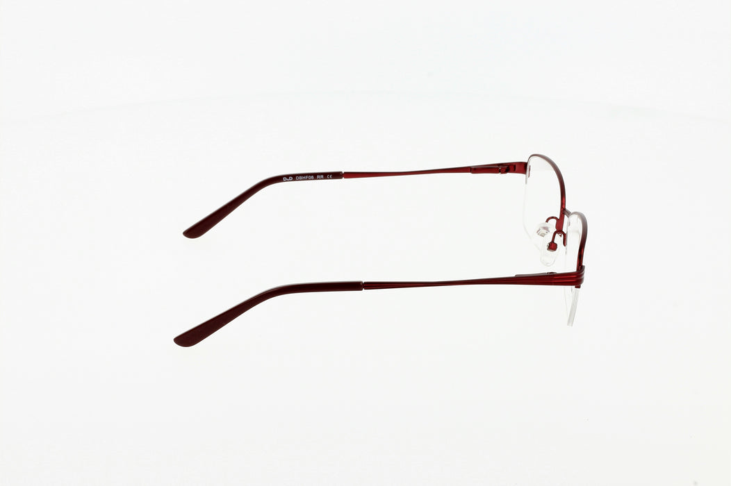 Vista3 - Gafas oftálmicas DbyD HF06 Mujer Color Rojo