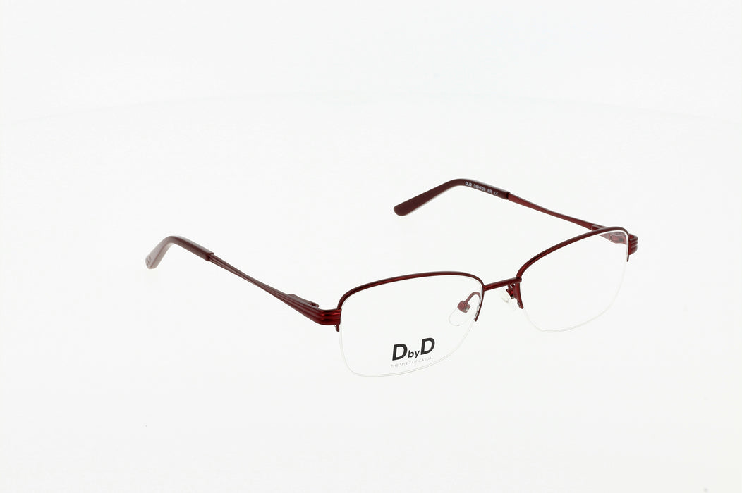 Vista4 - Gafas oftálmicas DbyD HF06 Mujer Color Rojo