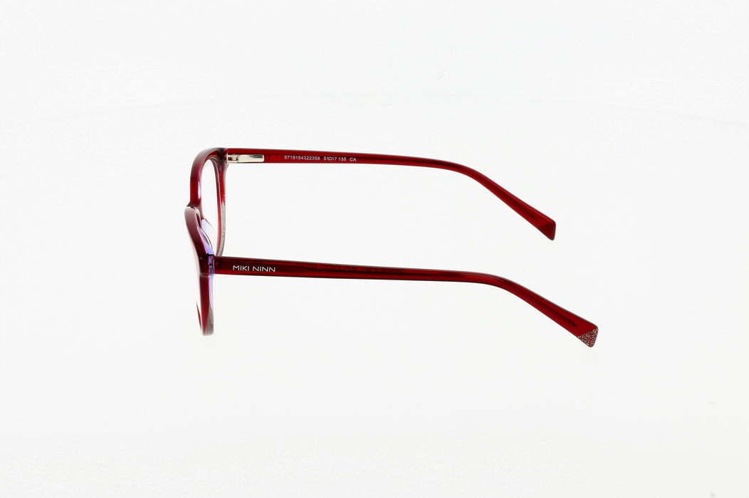 Vista2 - Gafas oftálmicas Miki Ninn HF05 Mujer Color Rojo