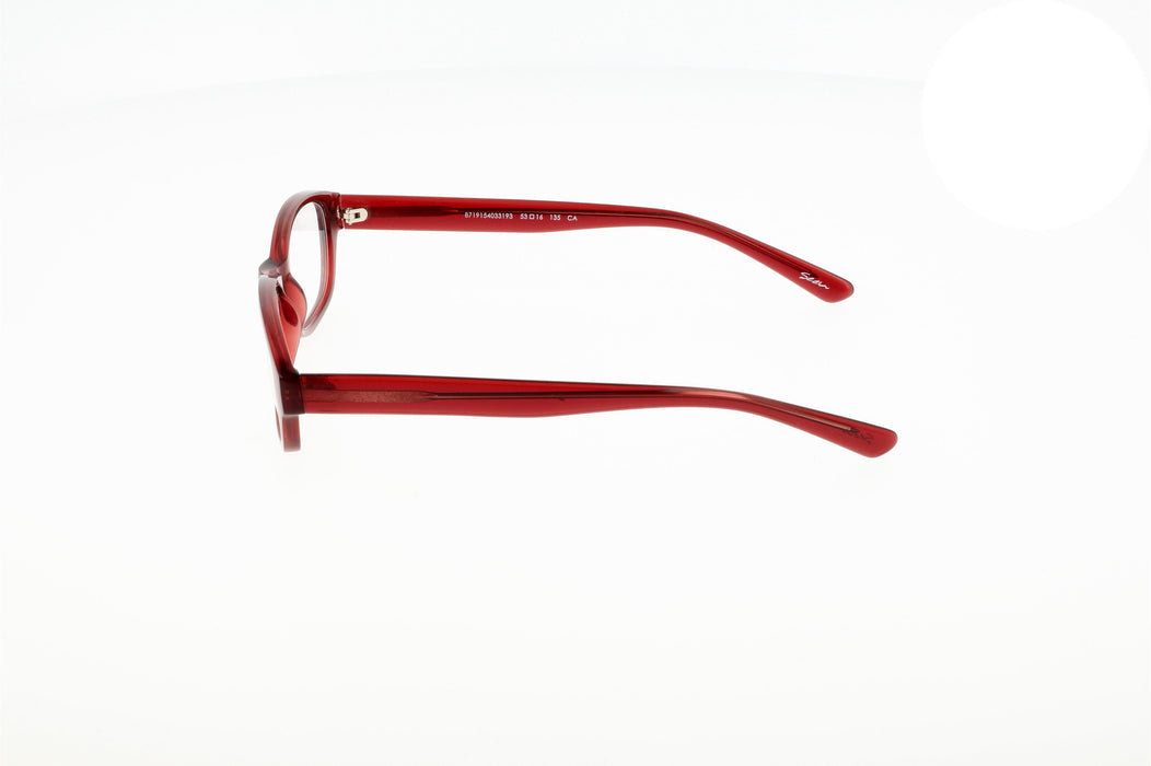 Vista2 - Gafas oftálmicas Seen BP_SNKF02 Mujer Color Rojo / Incluye lentes filtro luz azul violeta