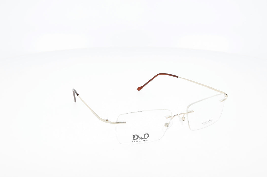 Vista4 - Gafas oftálmicas DbyD DBOM5038 Hombre Color Oro