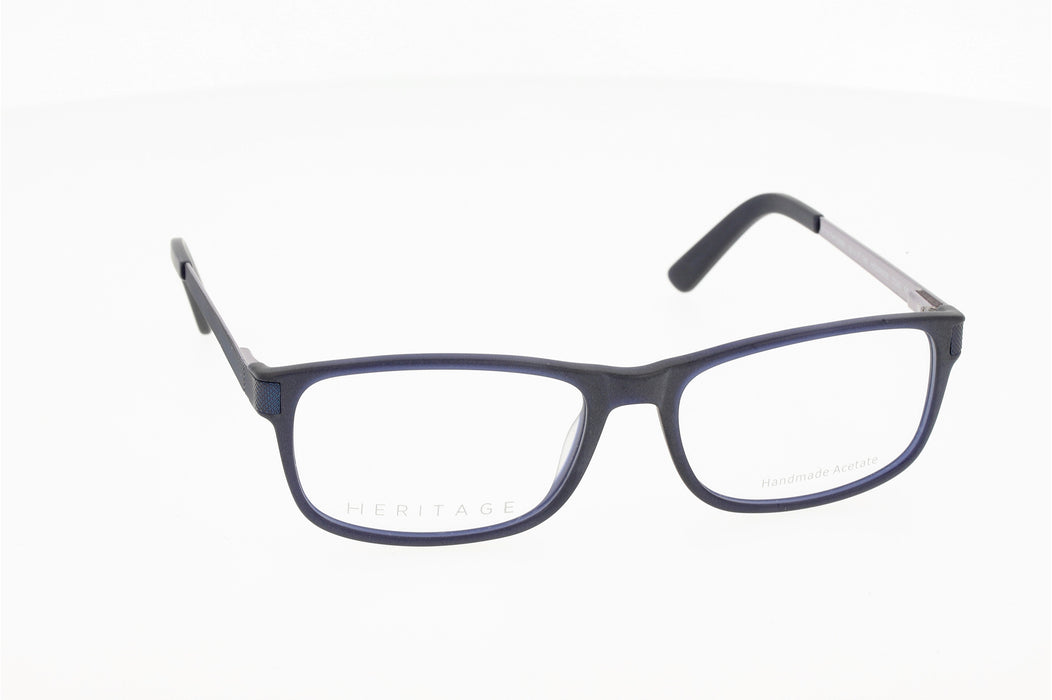 Vista2 - Gafas oftálmicas Heritage HEOM0005 Hombre Color Azul