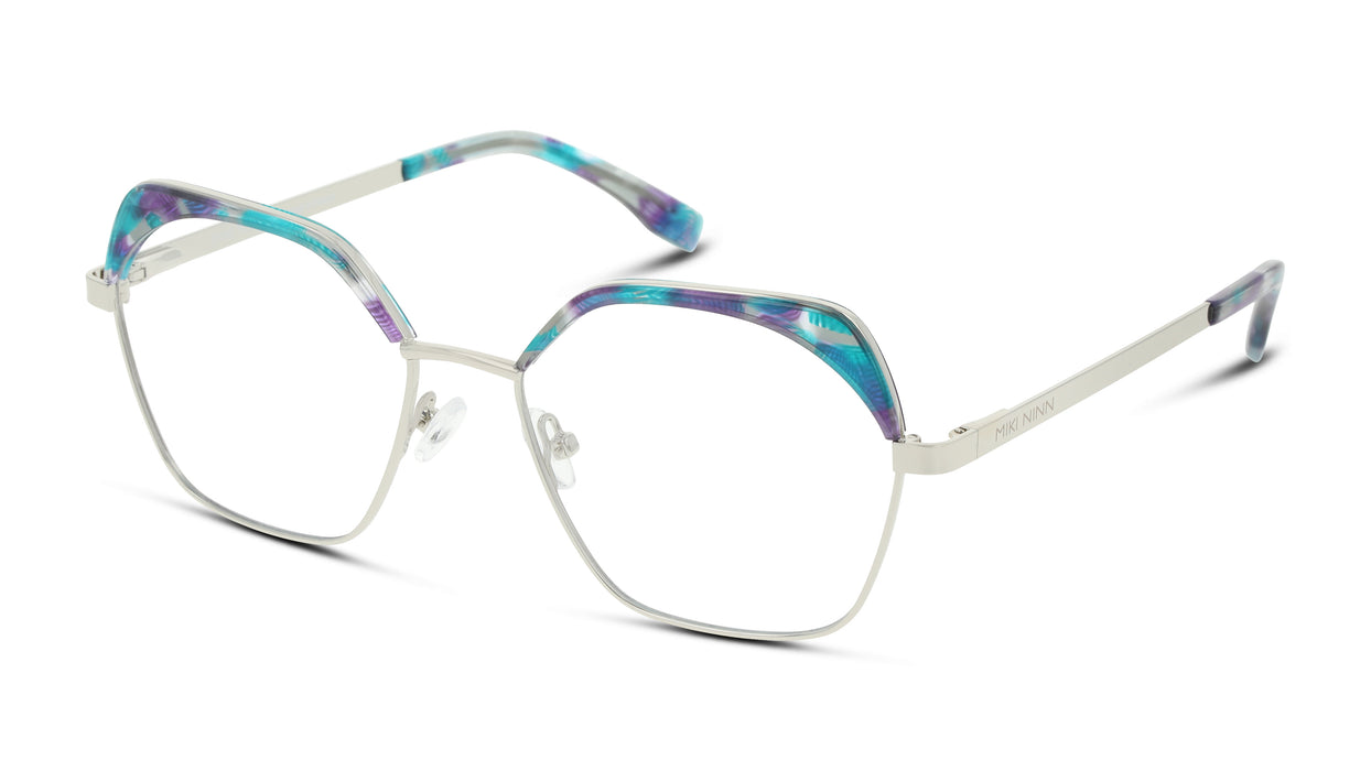 Vista1 - Gafas oftálmicas Miki Ninn MNOF0071 Mujer Color Plateado