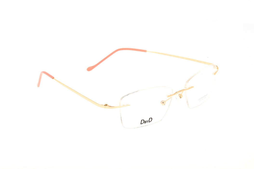 Vista4 - Gafas oftálmicas DbyD DBOF5026 Mujer Color Oro